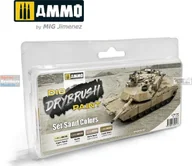 Akcesoria i części modelarskie - Vallejo Ammo: DIO Drybrush Paint - Set Sand Colors - miniaturka - grafika 1