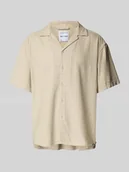 Koszule męskie - Koszula casualowa z kołnierzem z połami model ‘LATHAM’ - miniaturka - grafika 1