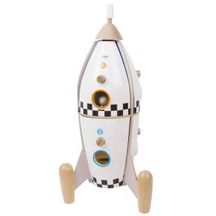 Classic World Drewniana Rakieta CW50528 - Samochody i pojazdy dla dzieci - miniaturka - grafika 1
