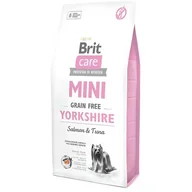Sucha karma dla psów - Brit Care Mini Grain-Free Yorkshire Salmon&Tuna 0,4 kg - miniaturka - grafika 1