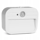 Oprawy, klosze i abażury - Lampa schodowa Led Maclean, z czujnikiem ruchu, temp. 4000K, 4 Led, MCE363 - miniaturka - grafika 1