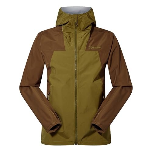 Berghaus Kurtka męska Deluge Pro 3.0, Oak Moss/Bark, L