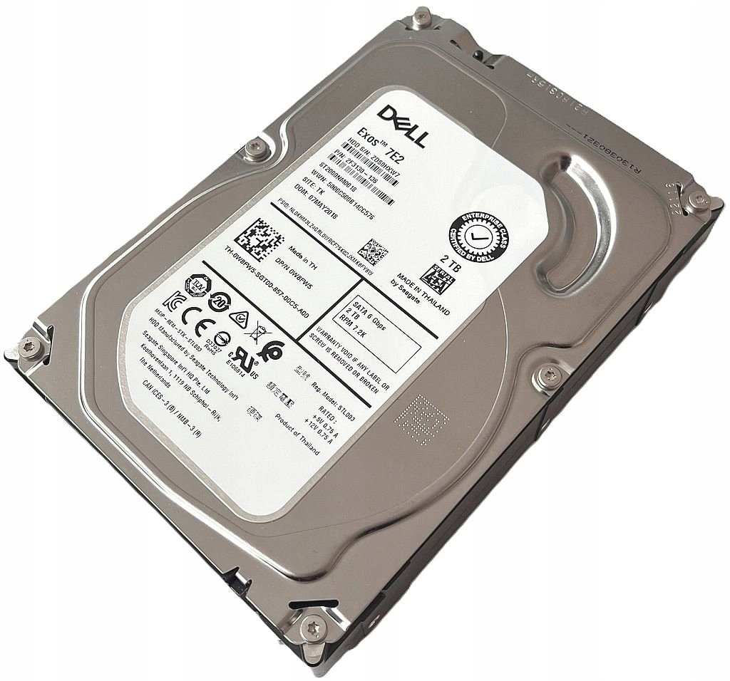 Dell 2TB 7200 RPM 3.5