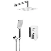 Baterie podtynkowe - Deante Zestaw prysznicowy podtynkowy z BOXem mieszaczowym - miniaturka - grafika 1