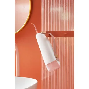 Zestaw Oclean W10 Irygator bezprzewodowy (różowy) + płyn Eludril Ortho - Irygatory do zębów - miniaturka - grafika 2