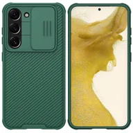 Etui i futerały do telefonów - Nillkin Etui z ochroną aparatu CamShield Pro do Galaxy S23, zielone - miniaturka - grafika 1