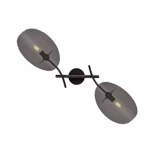 Emibig Gladio kinkiet 2-punktowy czarny 1170/K2 - Lampy ścienne - miniaturka - grafika 1