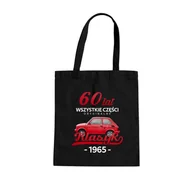 Torby i wózki na zakupy - 60 Lat Wszystkie części oryginalne Klasyk od 1965 - torba na prezent na 60 urodziny - miniaturka - grafika 1