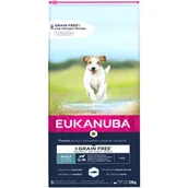 Sucha karma dla psów - Eukanuba Adult Small&Medium Grain Free 12kg - miniaturka - grafika 1