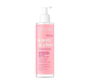 Eveline Eveline Beauty & Glow Żel micelarny do mycia twarzy - Kremy oczyszczające - miniaturka - grafika 1