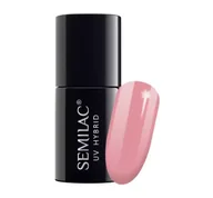 Lakiery hybrydowe - Semilac - Lakier hybrydowy UV Hybrid 581 Delicate Coral 7ml - miniaturka - grafika 1