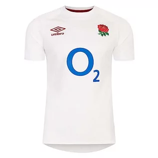 Koszulki męskie - Umbro England 2023/24 męska replika koszulki do rugby koszulka top biała - grafika 1