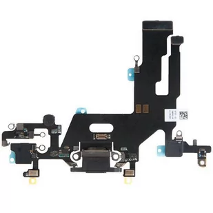 Gniazdo złącze ładowania + mikrofon Oryginalne do iPhone 11 (Black) - Części serwisowe do telefonów - miniaturka - grafika 1