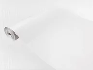 Meble modułowe i akcesoria - Folia klejowa drewnopodobna na metry samoprzylepna okleina meblowa imitacja drewna 100x90 cm Białe Mat - miniaturka - grafika 1