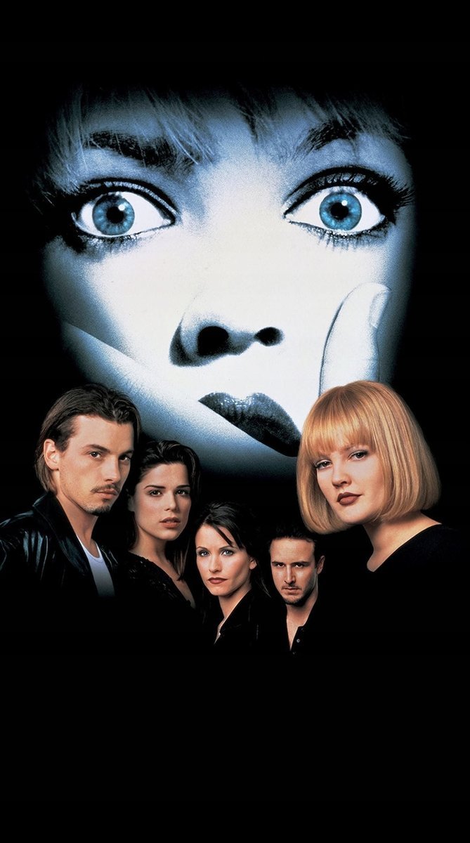 PODKŁADKA POD MYSZ Z Nadrukiem 22x18 cm SCREAM I (1996) KRZYK Tekst Prezent