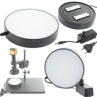 Mikroskopy i lupy - Oświetlenie LED Dolne do Mikroskopu Stereoskopowego Cyfrowego - miniaturka - grafika 1