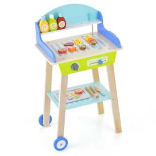 Drewniana zabawka Grill dla dzieci - Zabawy w naśladowanie dorosłych - miniaturka - grafika 1