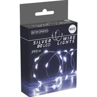Girlanda LED CHRISTMAS DECORATION HV662291-SW 3.95 m Bateryjne - Oświetlenie świąteczne - miniaturka - grafika 1