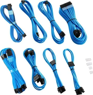 CableMod CableMod RT-Series PRO ModMesh 12VHPWR Dual Cable Kit for ASUS/Seasonic - light blue - Kable komputerowe i do monitorów - miniaturka - grafika 1