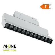Lampy pozostałe - Reflektor szynowy DPM M-Line MTL-SPRL-12W-W Biały - miniaturka - grafika 1