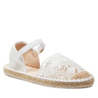 Buty dla dziewczynek - Espadryle Mayoral 47554 Biały 19 - miniaturka - grafika 1