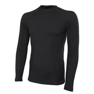 Bielizna sportowa męska - Koszulka z długim rękawem Brubeck Active Wool LS12820 black  - M - miniaturka - grafika 1