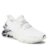 Sneakersy męskie - Sneakersy Plein Sport The Scratch FABS USC0335 PTE003N Biały - miniaturka - grafika 1