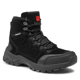 Trapery Campus Masif CM0108323200 All Black 200 - Buty trekkingowe męskie - miniaturka - grafika 1