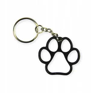 Breloczek Łapa Psa Kota Brelok łapka Biały - Dekoracje domu - miniaturka - grafika 1