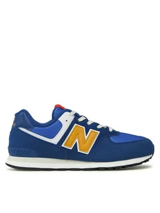 New Balance Sneakersy GC574HBG Granatowy - Buty dla chłopców - miniaturka - grafika 1