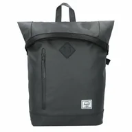 Torby na laptopy - Herschel Roll Top Backpack 46 cm przegroda na laptopa black - miniaturka - grafika 1