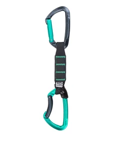 Ekspres wspinaczkowy Climbing Technology Lime B Set NY Pro 12 cm - anthracite/blue marine - Sprzęt wspinaczkowy - miniaturka - grafika 1