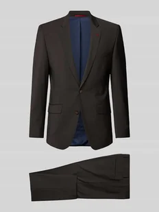 Garnitur o kroju slim fit z aplikacją - Garnitury - miniaturka - grafika 1