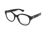 Okulary korekcyjne, oprawki, szkła - Dioptrie szkieł Gucci GG1580O 001 - miniaturka - grafika 1