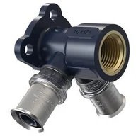 Łączniki, trójniki, kształtki - Wavin Kolano GW ścienne PRZEL K5 C/Z woda 16X1/2"X1 - miniaturka - grafika 1