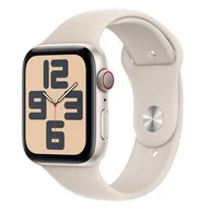 Smartwatch - Apple Watch SE 2-gen GPS + Cellular 44 mm M/L Biały - miniaturka - grafika 1