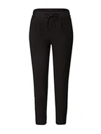 Spodnie damskie - ONLY Damskie spodnie Onlpoptrash-Sally Easy Mw Rib PNT, czarny, (L) W / 32L - miniaturka - grafika 1