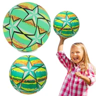 Piłki dla dzieci - Piłka Gumowa W Gwiazdy Trwała Bezpieczna Piłka Nożna Rzucanie Turlanie - miniaturka - grafika 1