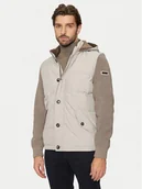 Kurtki męskie - Bugatti Kurtka przejściowa 7600 65559B Beżowy Regular Fit - miniaturka - grafika 1