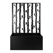 Donice - Metalowa doniczka z podpórką – Esschert Design - miniaturka - grafika 1