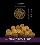 Sucha karma dla psów - SAVORY KARMA SUCHA Z INDYKIEM I JAGNIĘCINA DLA PSÓW DOROSŁYCH ŚREDNICH RAS 3 KG - miniaturka - grafika 1