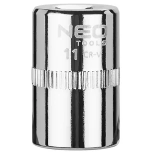 NEO-TOOLS nasadka sześciokątna, 11mm, 1/4&apos;&apos;, , 08-229 - Klucze i nasadki - miniaturka - grafika 1