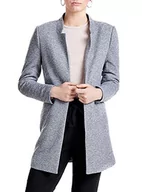 Płaszcze damskie - Only Kobiety Onlsoho Otw Noos Płaszcz, Szary, S - miniaturka - grafika 1