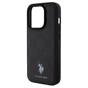 US Polo USHCP15LPYOK iPhone 15 Pro 6.1" czarny/black Yoke Pattern - Etui i futerały do telefonów - miniaturka - grafika 6