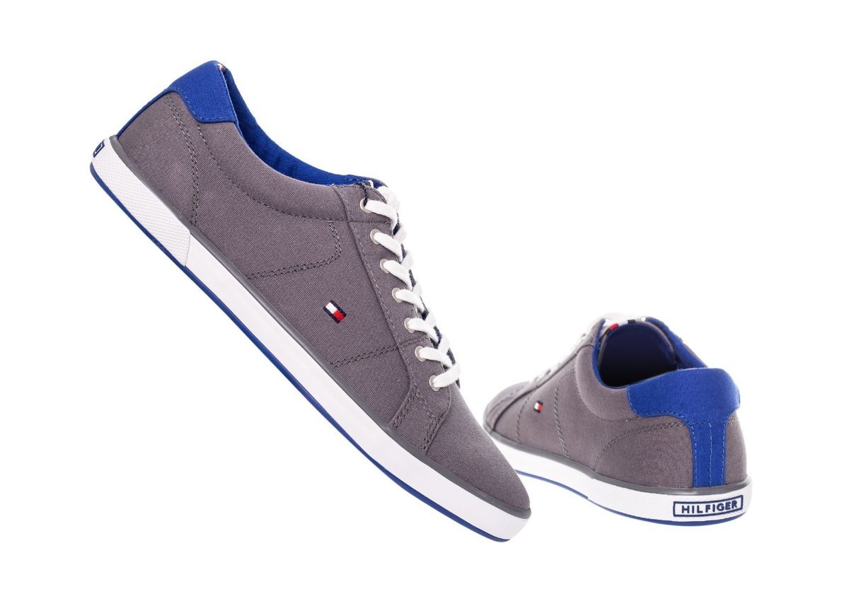 Tommy Hilfiger Buty Męskie Trampki Harlow 1D Grey Fm0Fm00596 039 47