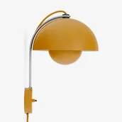 Lampy ścienne - &Tradition Flowerpot VP8 kinkiet żółty musztardowy - miniaturka - grafika 1