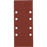 Materiały ścierne - Milwaukee papier ścierny 93x185 mm granulacja 80 8 otworów 10 szt. 4932492259 - miniaturka - grafika 1