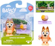 Figurki dla dzieci - BLUEY FIGURKA PIESEK Bingo & Ice Cream RUCHOME ELEMENTY AKCESORIA - miniaturka - grafika 1