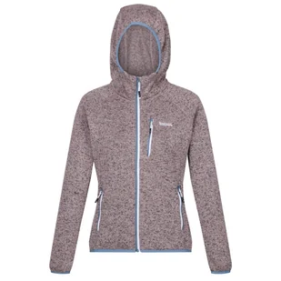 Bluza damska Regatta Wms Hood Newhill Rozmiar: XL / Kolor: szary/niebieski - Bluzy sportowe damskie - miniaturka - grafika 1