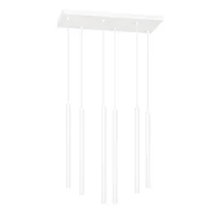 Lampy sufitowe - Emibig SELTER 6 WHITE 553/6 lampa wisząca 6x20W/G9 IP20 553/6 - miniaturka - grafika 1